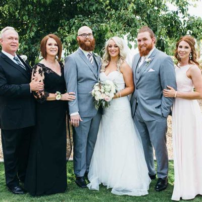 Southwick Linens Family Photo Casey Green Weddings Arizona